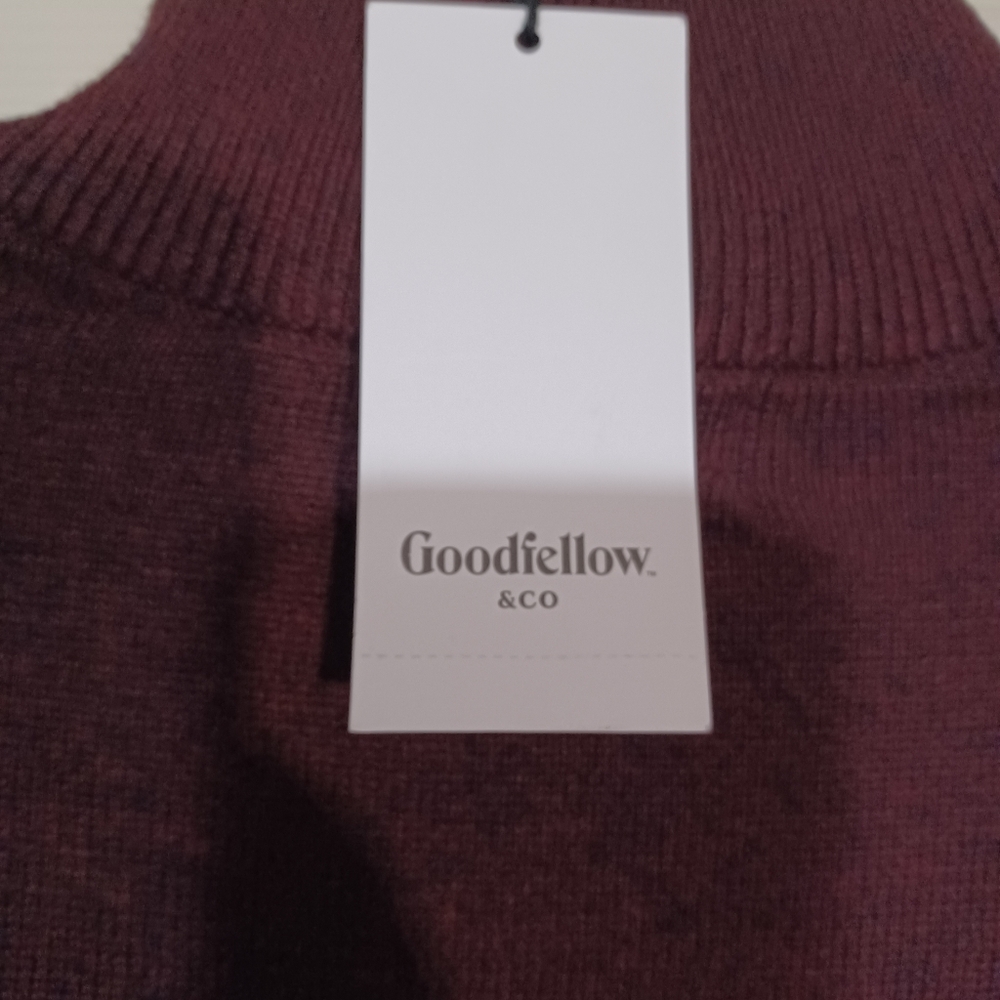 Goodfellow & Co Maroon Knit Pullover - Picture 5 of 6
